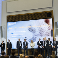 UMS CFO presenting the assets of our franco-german company at IPCEI on Microelectronics