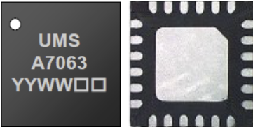 CHA7063-QCB amplifier in package